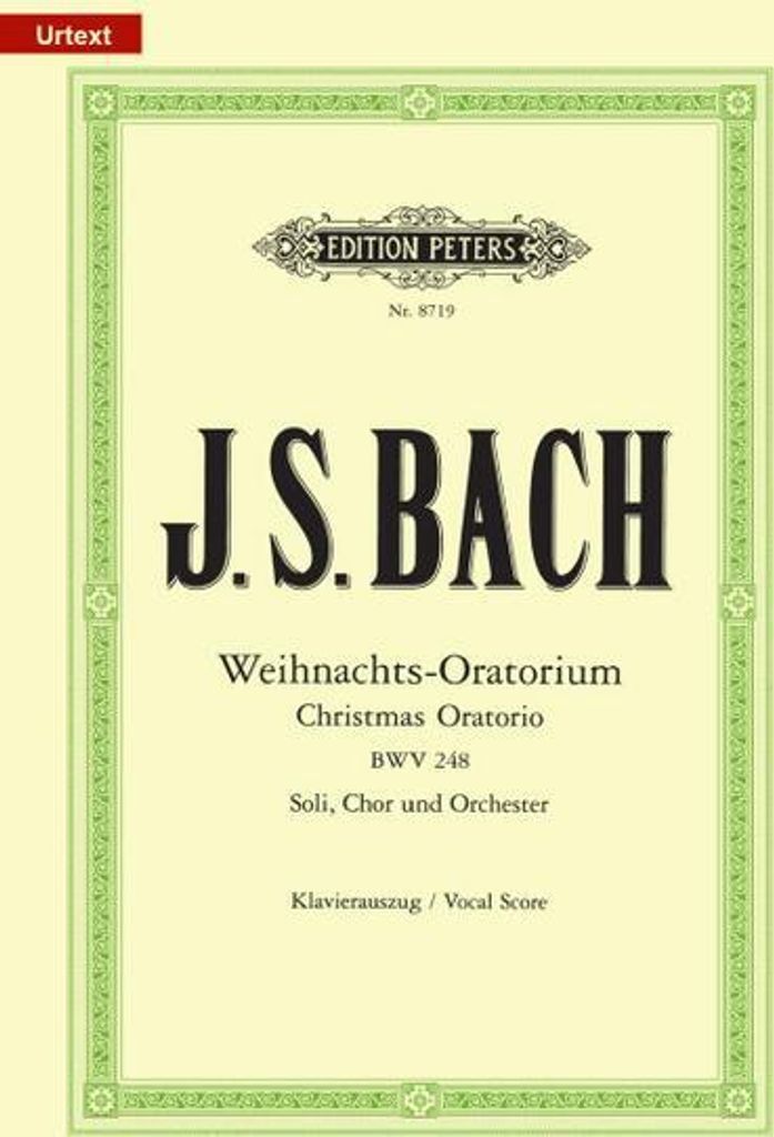 Oratorio de Noël BWV 248 / TEXTE PRINCIPAL Image du produit 