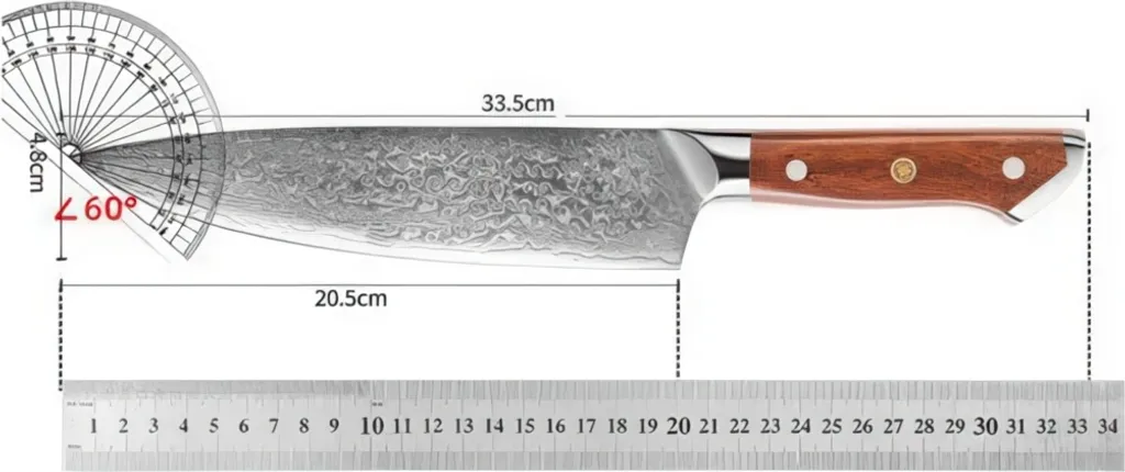 Set regalo esclusivo KAI Shun Classic | Coltello multiuso DM-0701 | + Santoku giapponese DM-0702 | + pietra affilatrice AP-316 | + tavola in rovere 30 x 18 cm | VK: 399