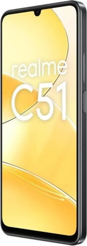 Smartphone Realme C51 Noir 256 Go avec Écran 6,7 Pouces et 6 Go de RAM - 3
