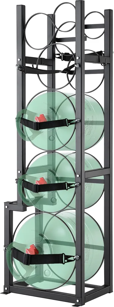 Châssis de Réservoir Réfrigérant VEVOR 1x50 lbs et 2x30 lbs Robuste