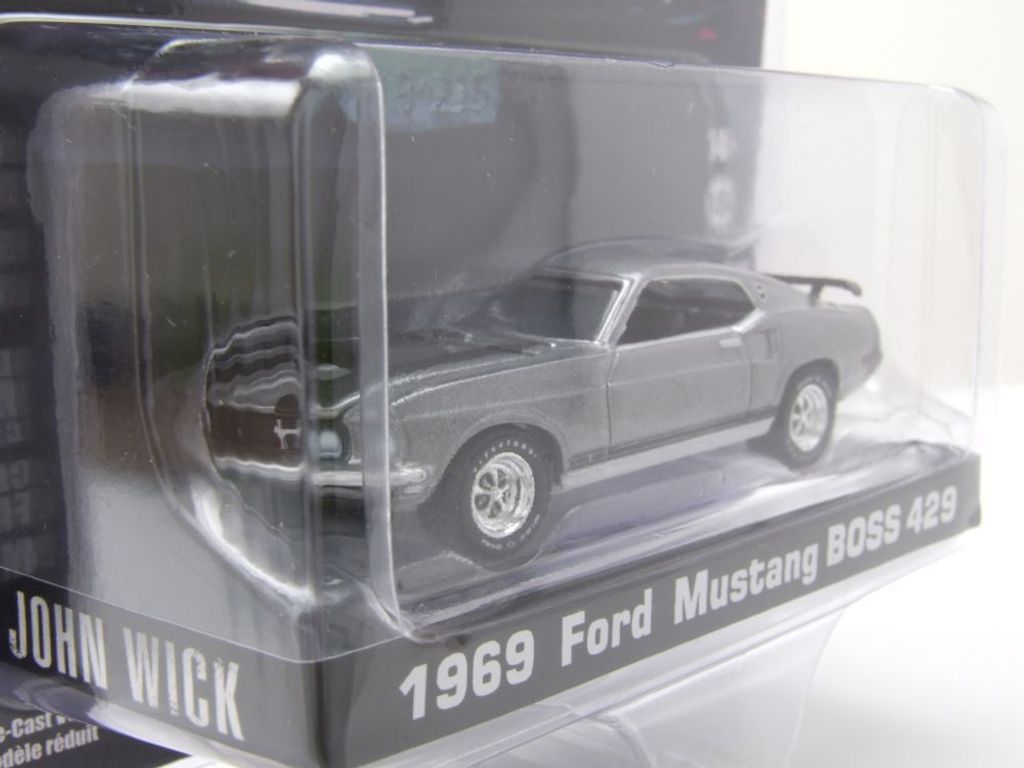 Greenlight Collectibles 44780E Ford Mustang Boss 429 1969 John Wick grau metallic 1:64