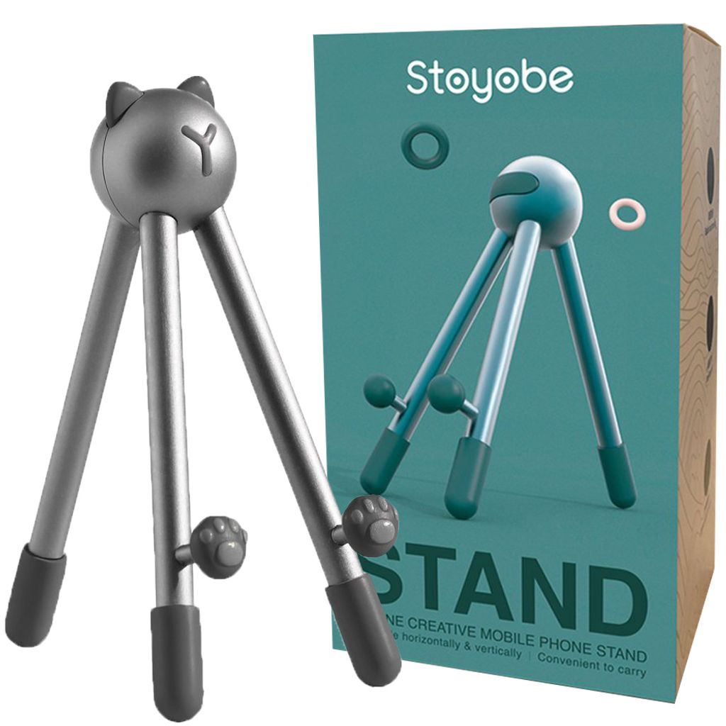 Stoyobe Halterung Für Smartphone Oder Tablet Grau (Hf-Ii Grey)