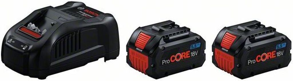 Bosch ProCORE Akku-Kit 18V 5,5 Ah + GAL 1880 CV Produktbild 24