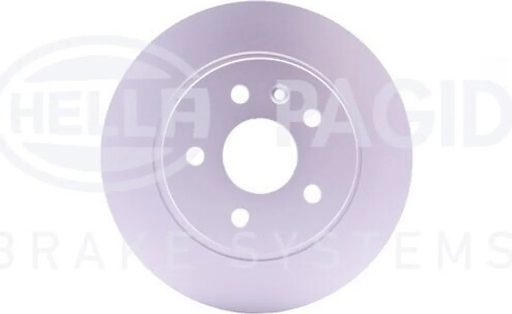 Disque de frein HELLA 8DD355116581 contre le sifflement et vibrations