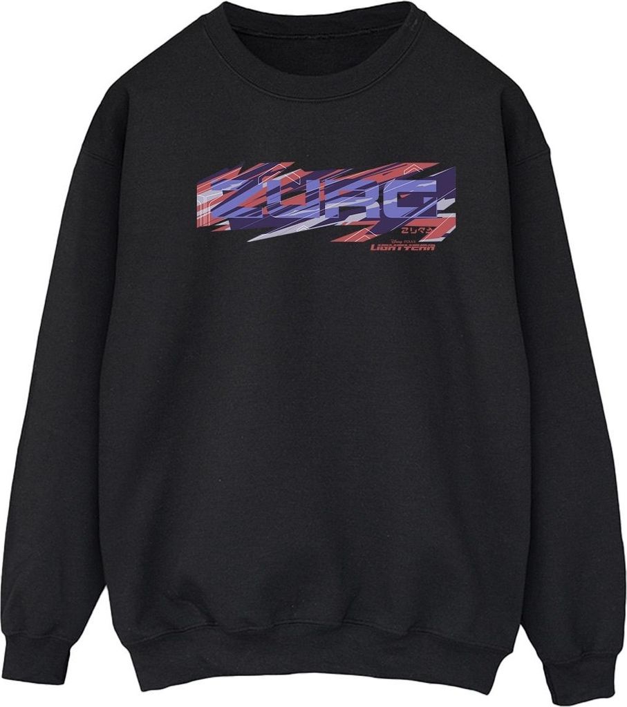 Disney - "Lightyear Zurg Graphic Title" Sweatshirt für Damen BI25124 (XL) (Schwarz)