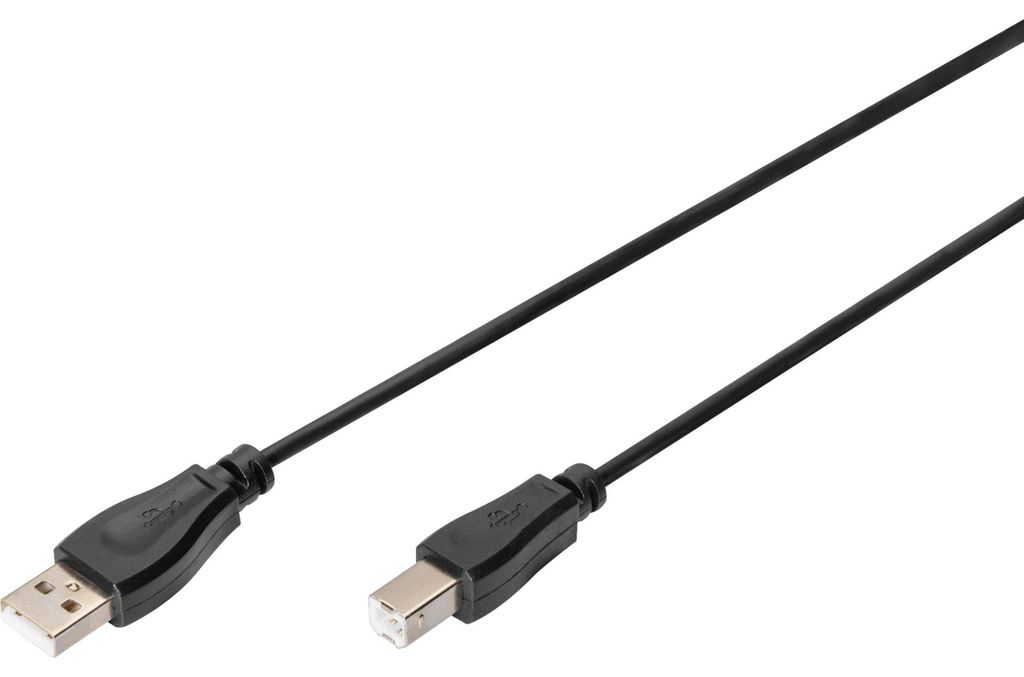 ASSMANN Câble de connexion USB 2.0, USB-A - USB-B mâle, 1,8 Image du produit 