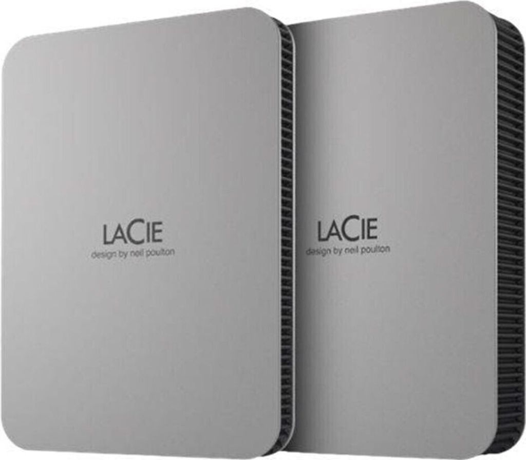 LaCie Mobile Drive Secure    5TB Space Grey USB 3.1 Type C Produktbild 