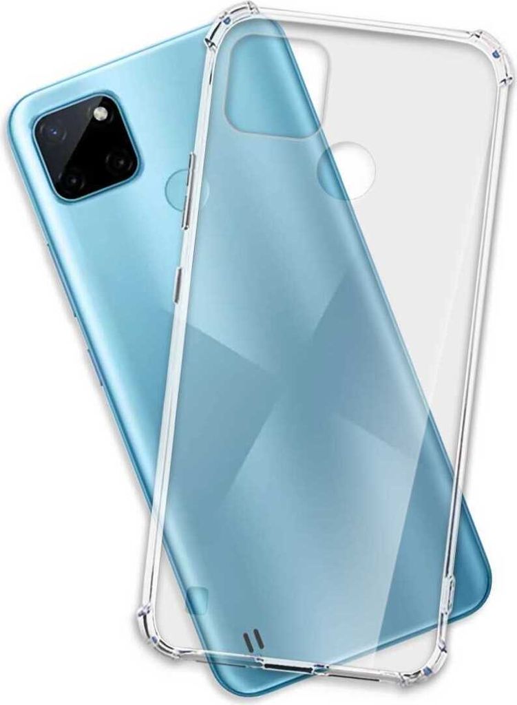 TPU Hülle Clear Armor Soft Case für Realme C21Y (RMX3261,RMX3263), Realme C25Y (RMX3265, 6.5'') - transparent