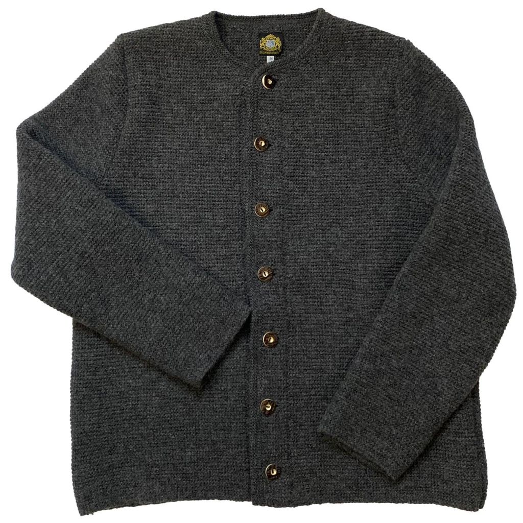 Hammerschmidt Trachten-Strickjacke Lorenz in grau