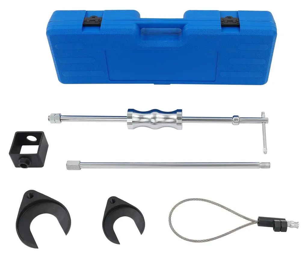 Extracteur universel 48/63 mm avec adaptateur réglable et marteau bleu