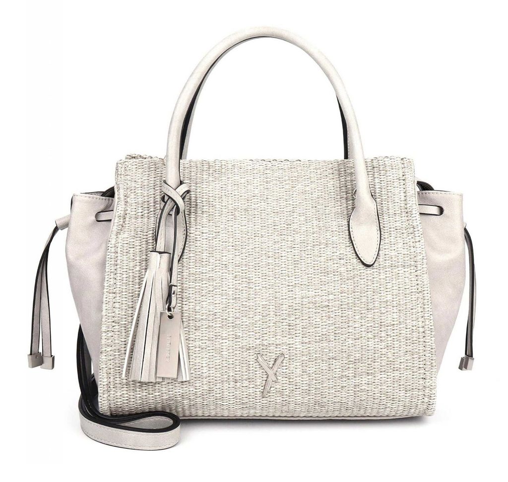 SURI FREY Umhängetasche Cassy Shopper Lightgrey hellgrau