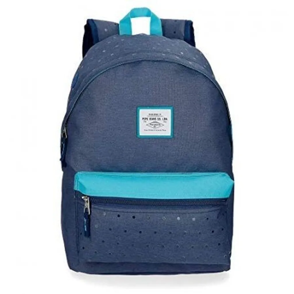 Sac à dos Pepe Jeans bleu 62823B2 avec compartiments organisés