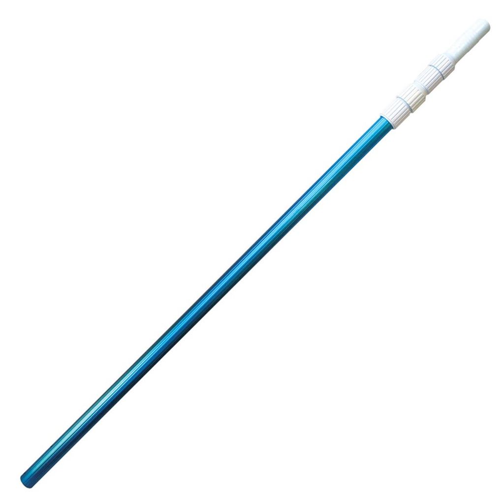Teleskopstiel für Deluxe-Bodenschaufel, Wand- und Wasserlinienbürste und Bodenabsaugung 3 Meter