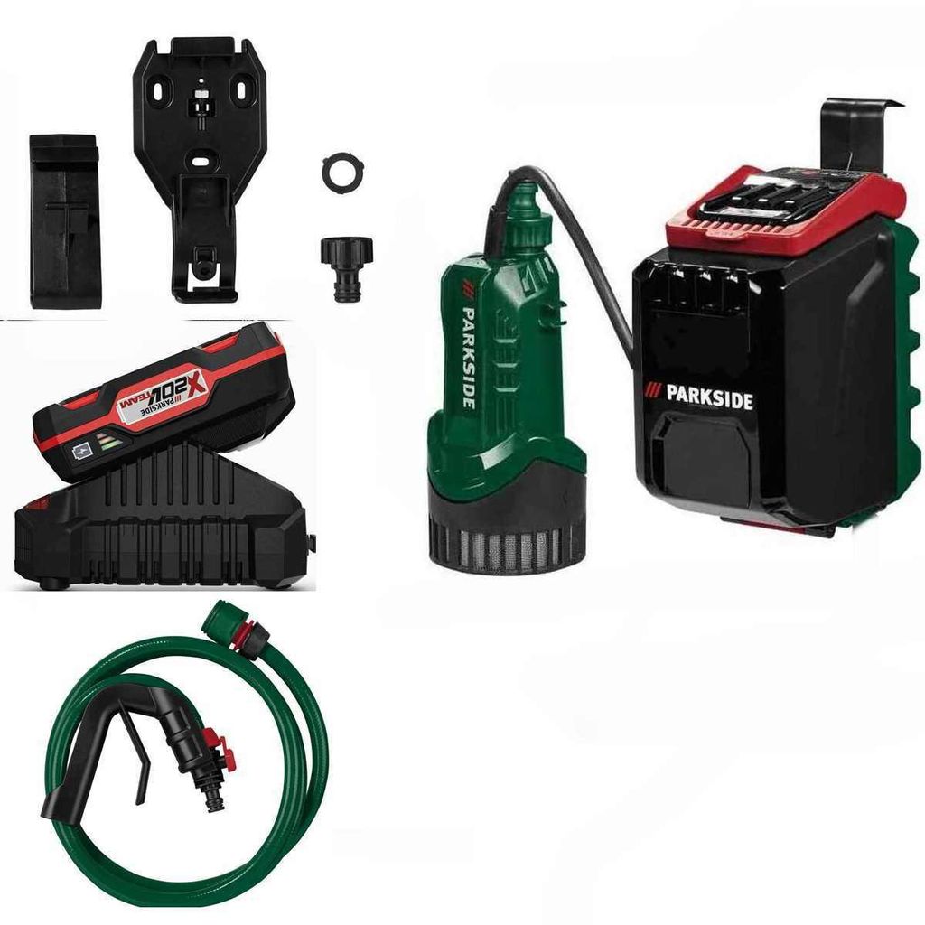 PARKSIDE 20 V Akku-Regenfasspumpe PRPA 20 -Li , mit Akku Produktbild 