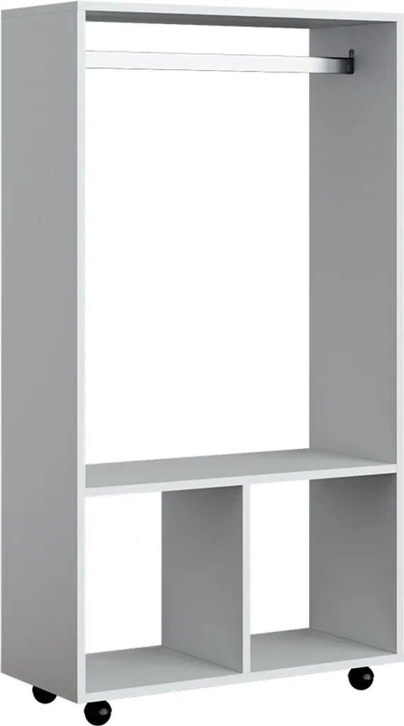Meuble de Rangement Blanc Vicco Sydney 128cm pour Salon ou Bureau