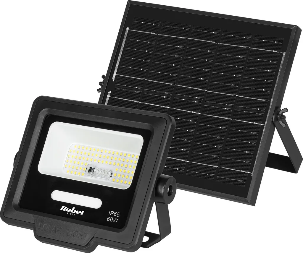 Spot solaire étanche IP65 avec batterie 4000mAh et lumière 6800K