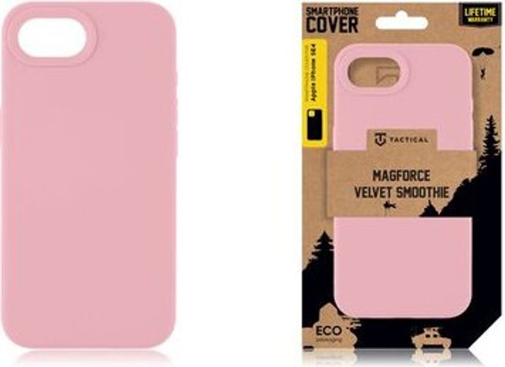 Tactical Back Cover MagForce Velvet Smoothie iPhone 16e pink panther