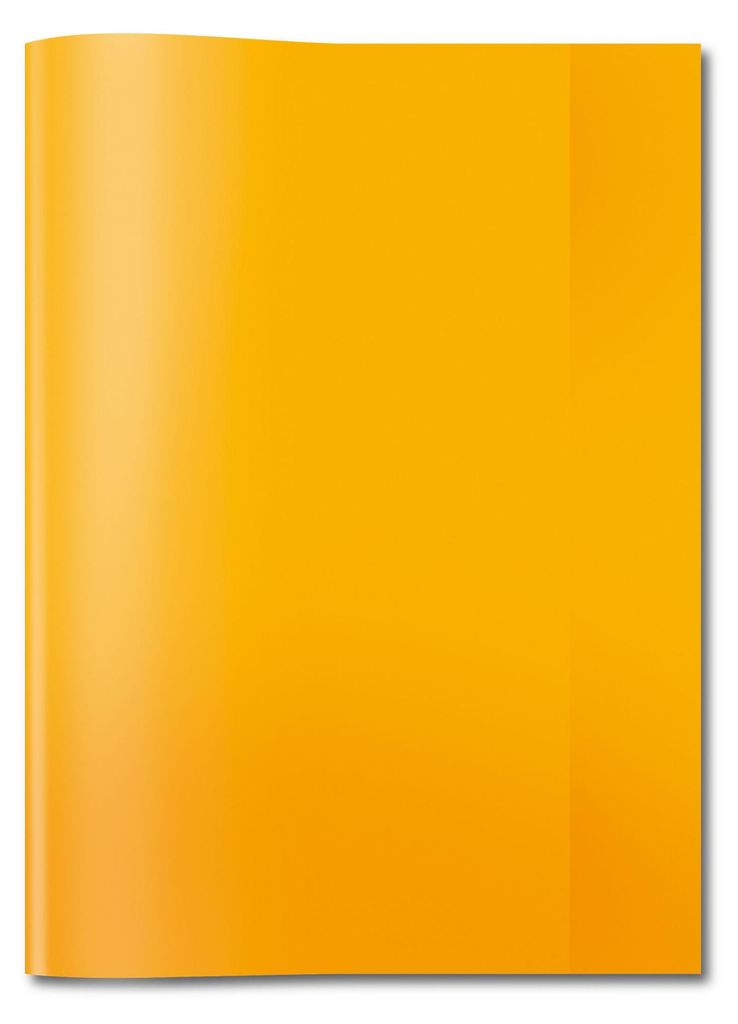 HERMA 7494 2500x Heftschoner PP A4 transparent/orange Produktbild 