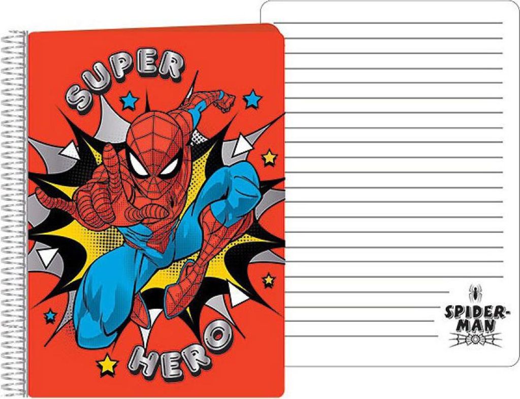Spiderman Hero Spiral Notizbuch A5