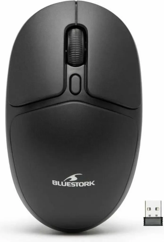 Souris Sans Fil Bluestork Office 25 Noir - Fini les Câbles Encombrants