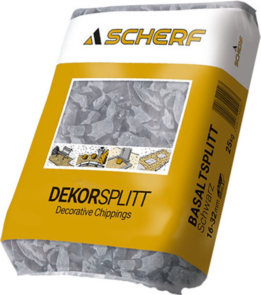 Feniks Basalt Splitt Anthrazit 20 Kg - 8-16 Mm Körnung | Naturstein Für Garten & Wege | Frostbeständig