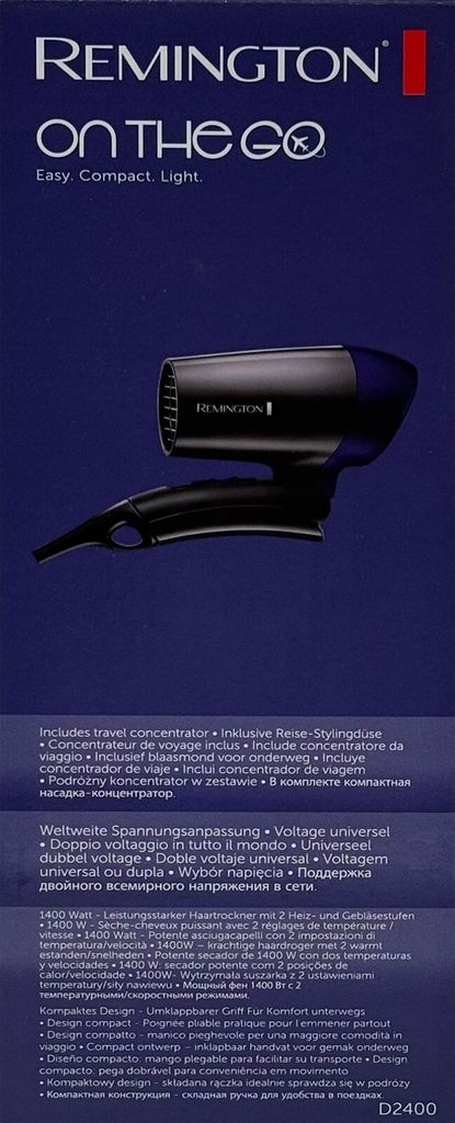 Remington D2400, 120 - 240 V Produktbild 