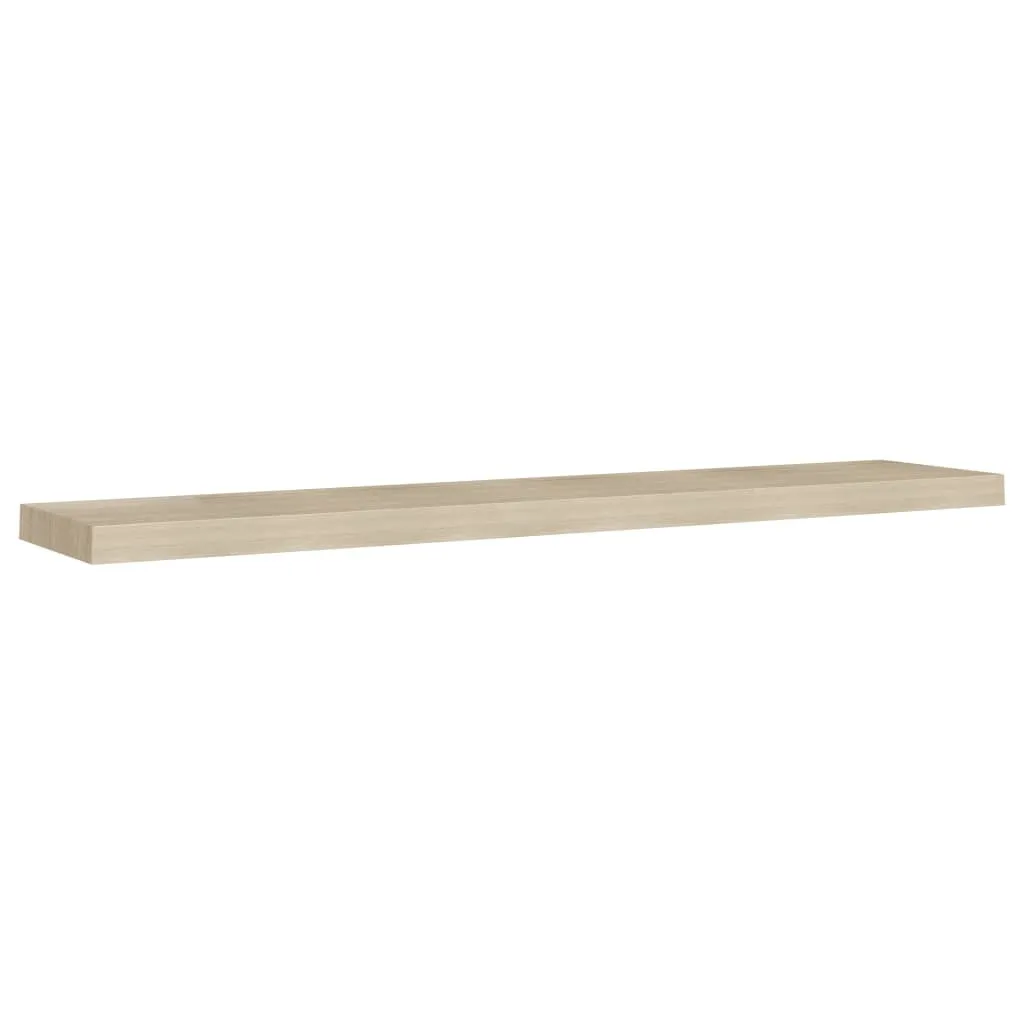 Scaffale a Parete Rovere SYFAX 120cm - Mensola Scomparsa MDF Design