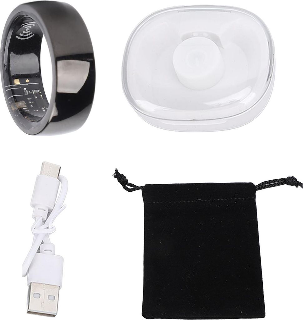 Smart Ring Fitness Tracker Schlafüberwachung IP67 Watersistant Multifunktional für die Gestenkontrolle Fotografie 10 Größe