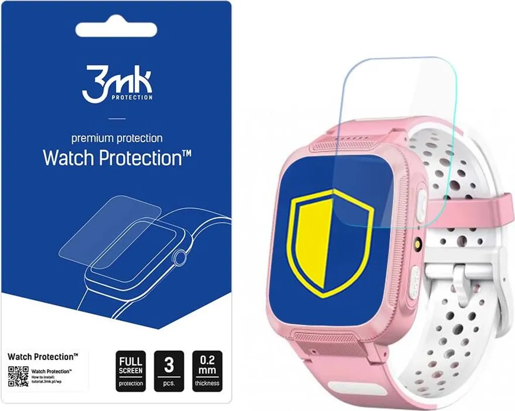 Forever Find Me 2 KW-210 con Protezione 3mk: Smartwatch GPS Bambini