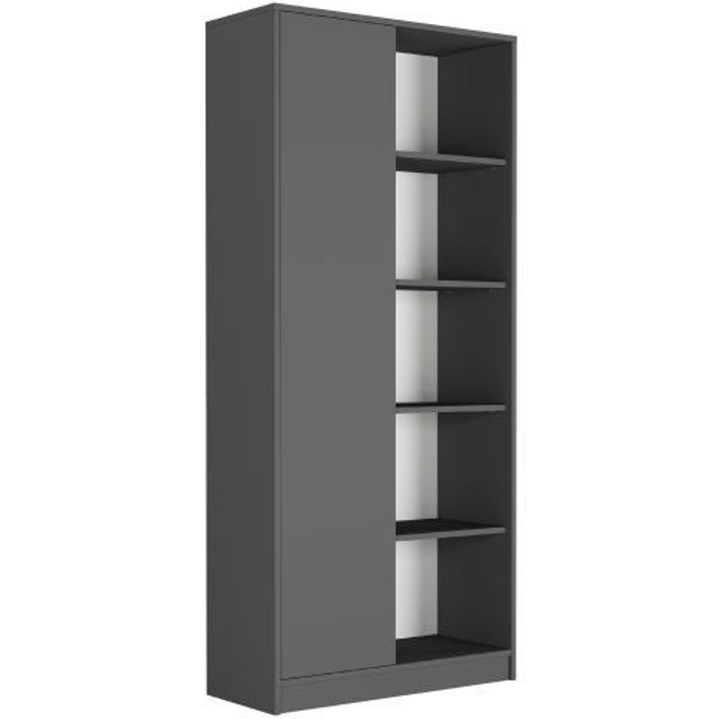 Regál kancelářský 80 cm skříň 1 dveře 5 polic FRAMIRE B-5 Obrázek produktu 