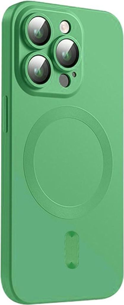 iPhone 16 Pro Hülle - ENKAY Colour TPU Back Cover mit Kamera Objektivschutz - MagSafe Compatible - Grün