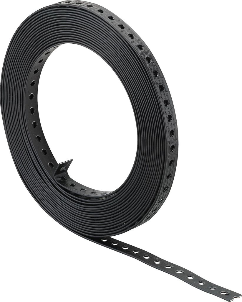 Fischer 79554, Kabelhalter, Polyethylen (PE), Stahl, Schwarz