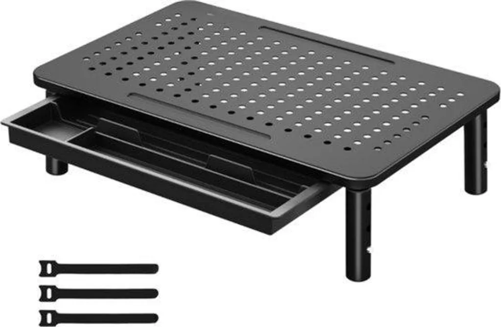 Support ordinateur portable stable en acier avec ventilation naturelle PC