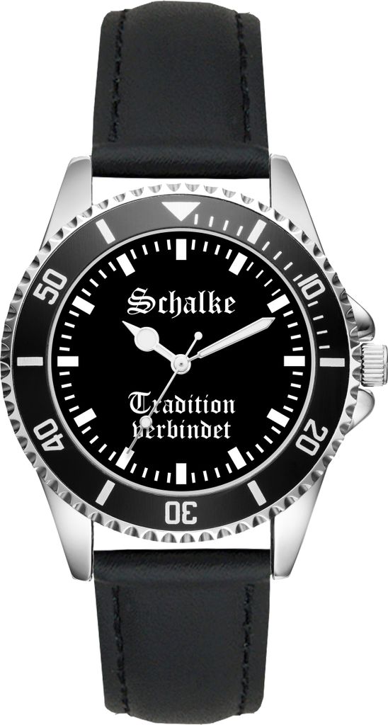 KIESENBERG Herrenuhr Armbanduhr Schalke Geschenk Fan Produktbild 
