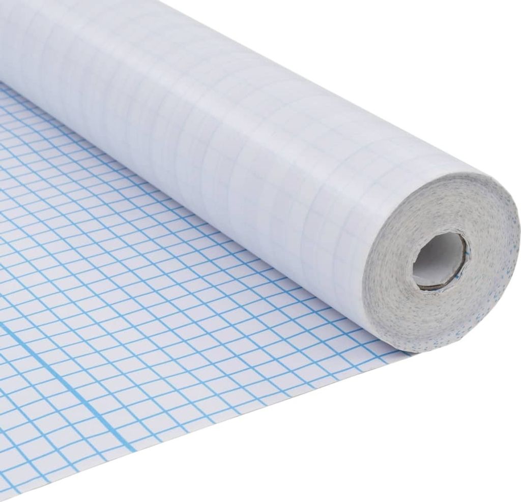 vidaXL Fensterfolie Matt Streifen-Design 0,9x20 m PVC