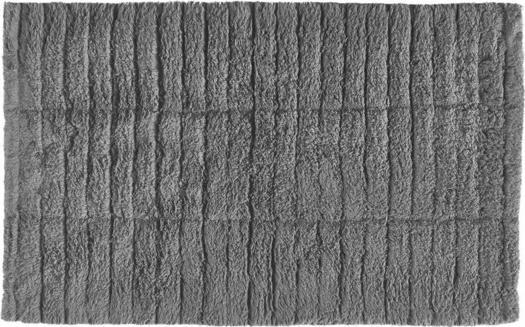 Tappeto Bagno Antiscivolo Zone Denmark Tiles 80x50 Cotone Grigio
