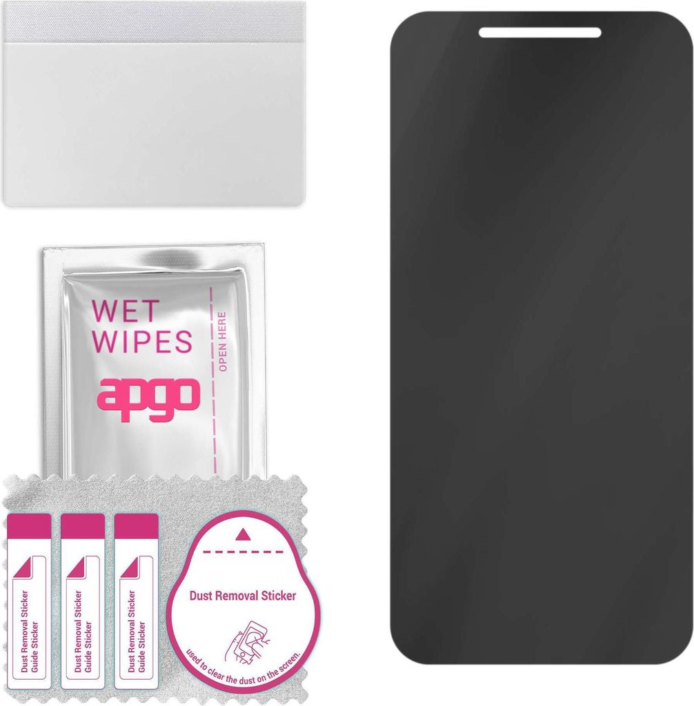apgo Hybrid Privacy Schutzglas, Matt, kompatibel mit Oukitel WP20 Pro, Anti-Spy, toller Ersatz für Hartglas, kratzfester Displayschutzglas, Displa...