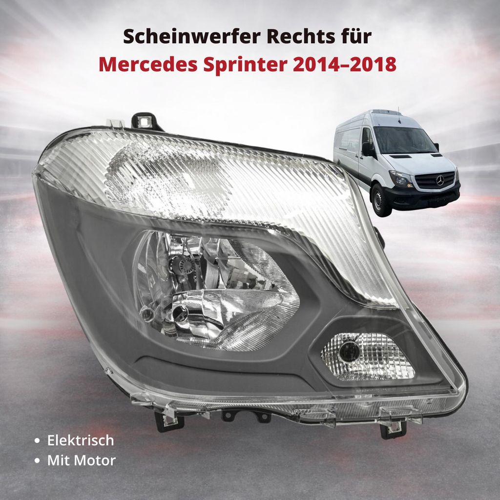 Scheinwerfer Frontscheinwerfer Rechts für Mercedes Sprinter Produktbild 