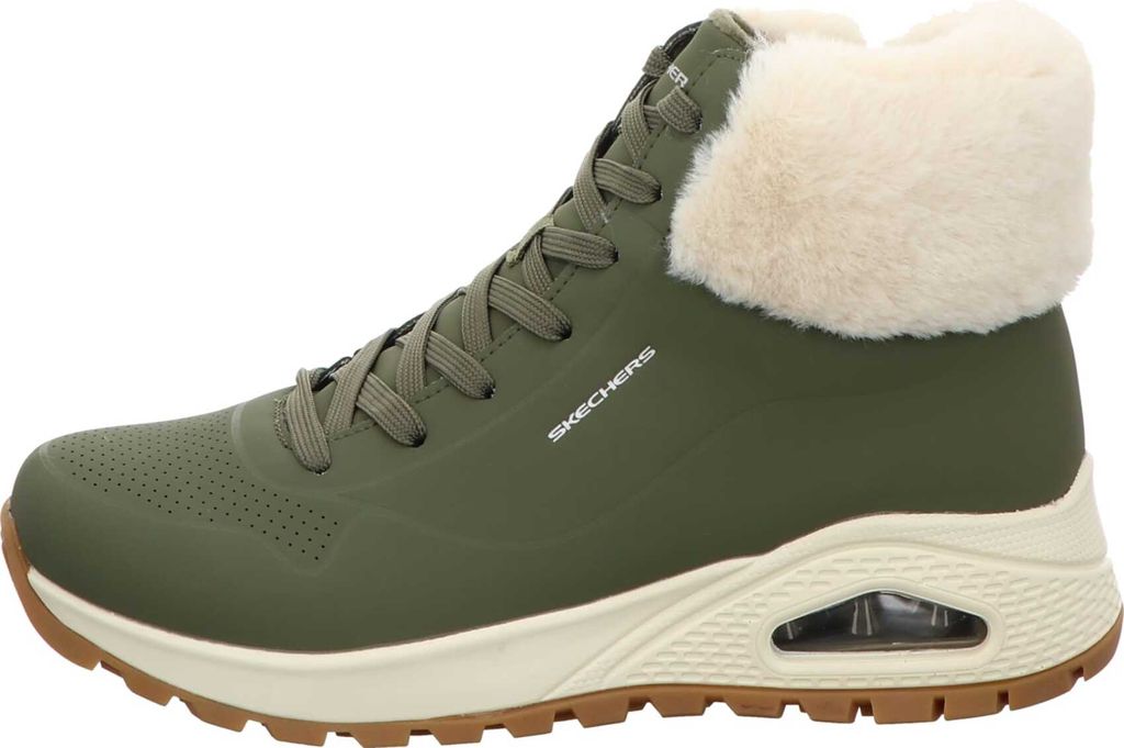 Skechers damskie tenisówki UNO Rugged Fall Air oliwkowe Zdjęcie produktu 