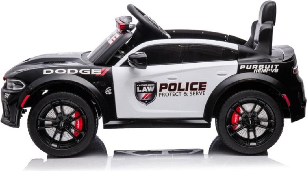 Kinderfahrzeug - Elektro Auto "Dodge Polizei" lizenziert - Produktbild 