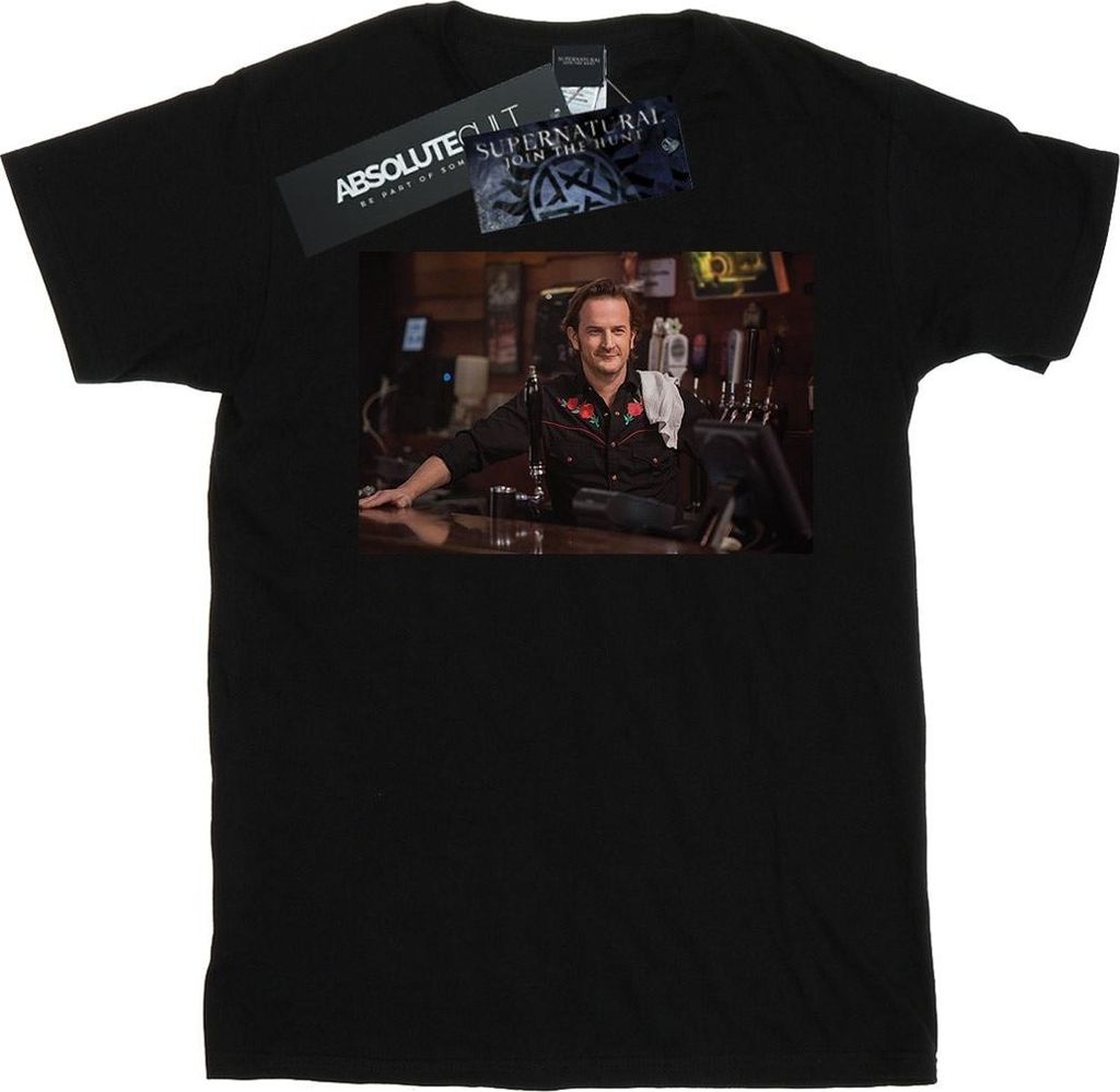 Supernatural - "Gabriel's Bar" T-Shirt für Herren BI45932 (5XL) (Schwarz)