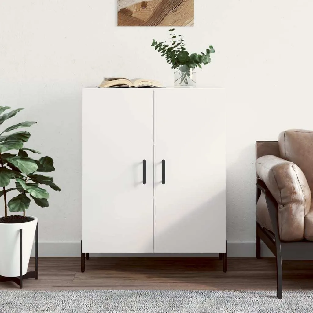 vidaXL Credenza bianca 69,5x34x90 cm Materiale a base di legno