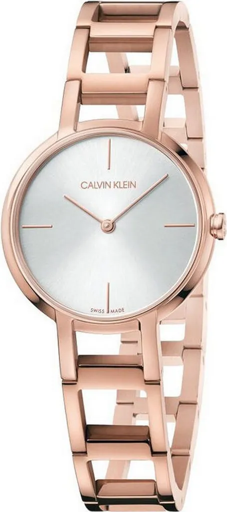 Montre Femme Calvin Klein CHEERS Ø 32 mm en Acier Argenté Chic