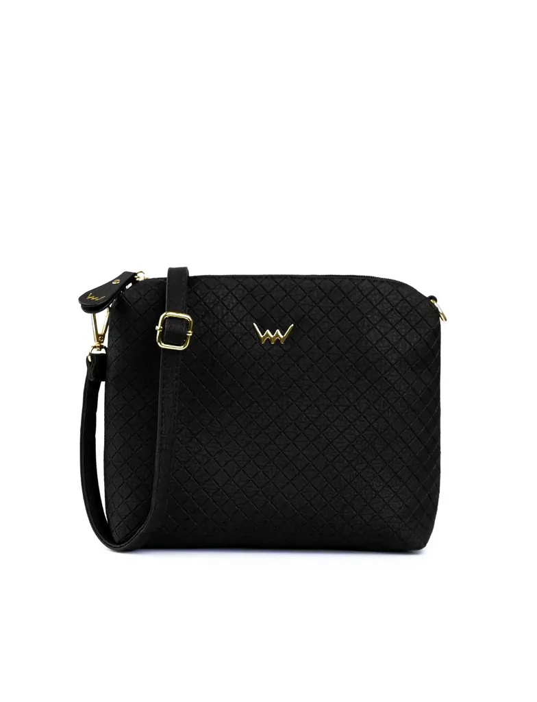 Petit sac bandoulière noir matelassé Vuch Coalie Diamond chic pour femme