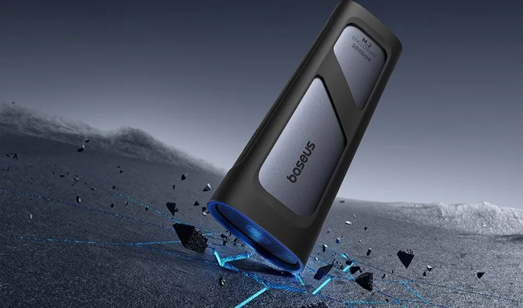 Baseus Flyjoy Contenitore SSD M.2 NVMe SATA 10Gbps Grigio | Offerta - 28