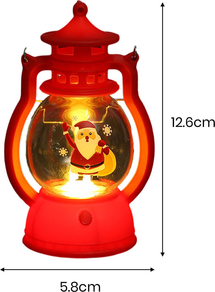 Weihnachtslaterne, Vintage, batteriebetrieben, tragbar, Heimdekoration, flammenlose elektronische Kerzenlampe, Nachtlicht, Partyzubehör, Geschenk