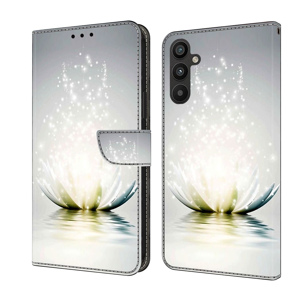 CLM-Tech Handyhülle kompatibel mit Samsung Galaxy A16 5G Hülle - Tasche aus Kunstleder - Klapphülle mit Ständer und Kartenfächern - Schutzhül...