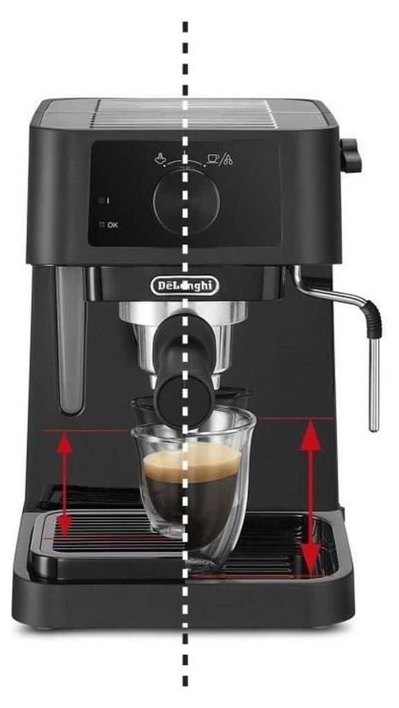 De Longhi EC235.CR Macchina Caffè Manuale Espresso 2 Tazze 1 Litro - 5