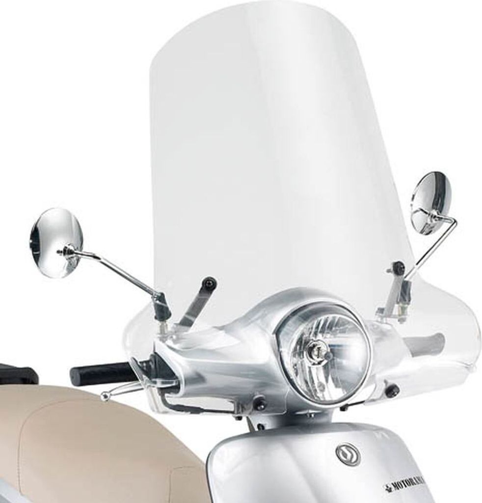 GIVI 293A Spezifisches Windschild transparent für FIDDLE II 50-125 (09 > 13)