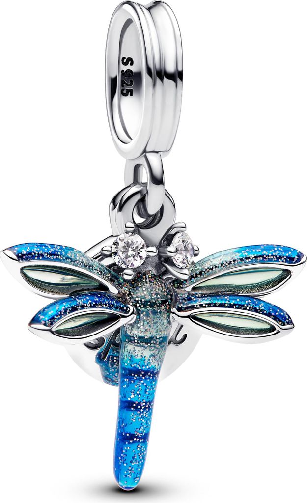 PANDORA MOMENTS Charm ważka z cyrkoniami 793745C01 Zdjęcie produktu 